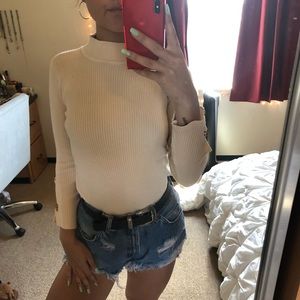 Zaful Ribbed Sweater